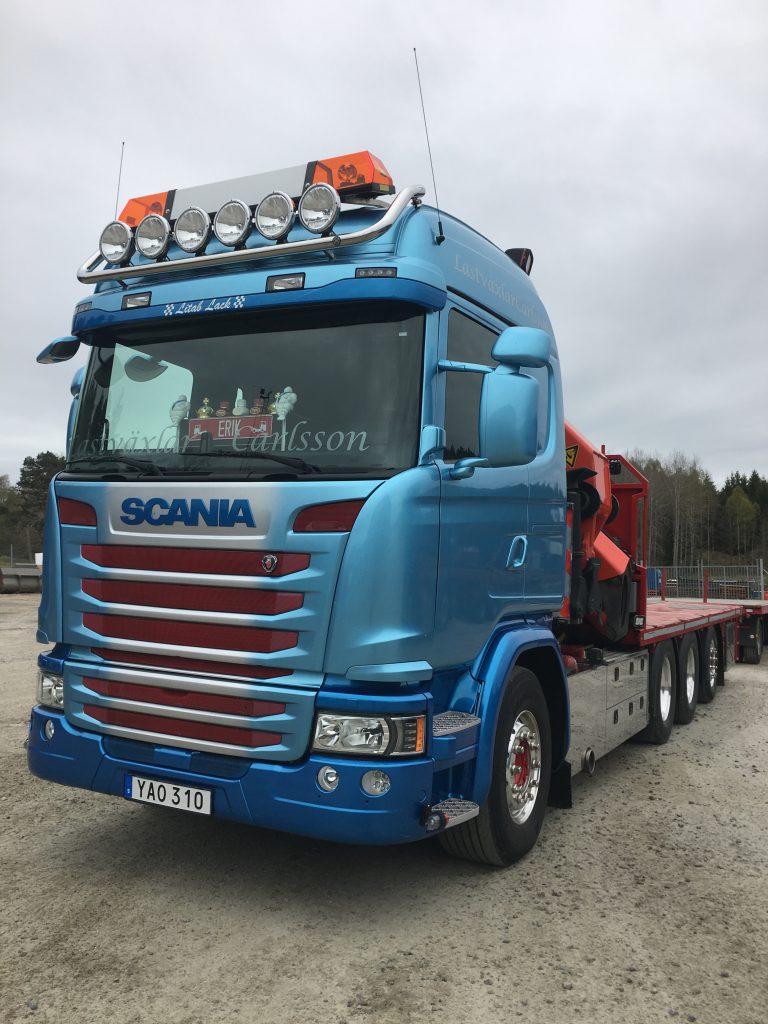 YAO310 2016 Scania G450 ST Kranbil 78 Ton meter