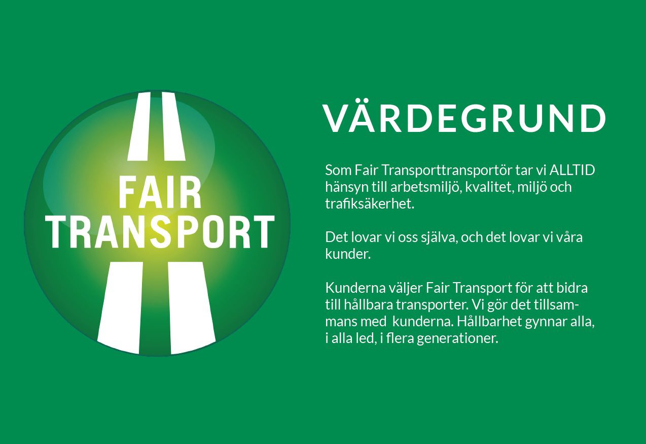 Värdegrund Fair Transport